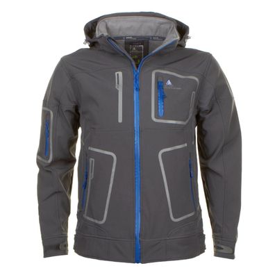 Softshelljacke Peak-Mountain Coftibi Grau