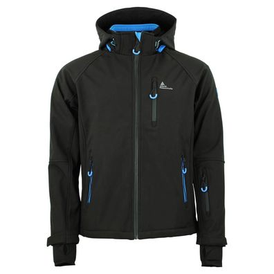 Softshelljacke Peak-Mountain Cimaleo schwarz