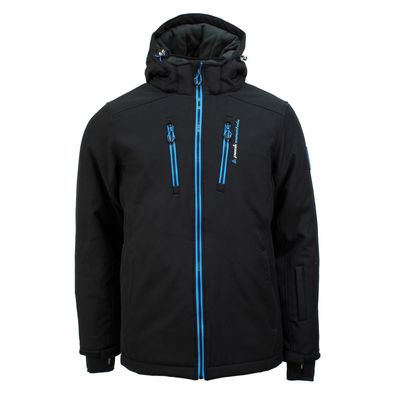 Softshelljacke Peak-Mountain Canadi Noirbleu Herren