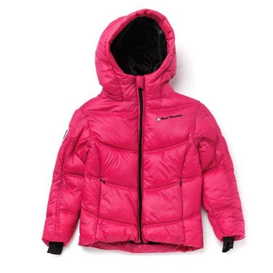 Skijacke Peak-Mountain GANSEI Fuchsia fér Mädchen