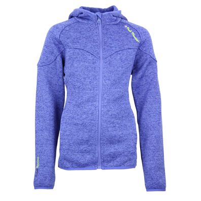 Fleecejacke Peak-Mountain Fatora Violet fér Mädchen