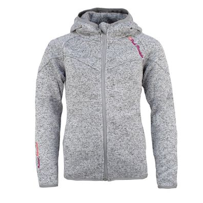 Fleecejacke Peak-Mountain Gatora Grau fér Mädchen