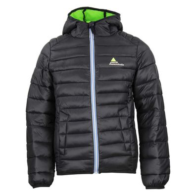 Daunenjacke Peak-Mountain Ecenseo Schwarz fér Kinder