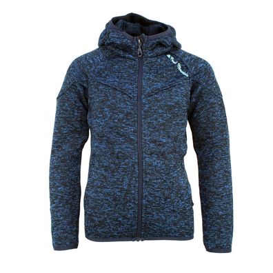 Kinderjacke Peak-Mountain Fatora Blau Fleecejacke