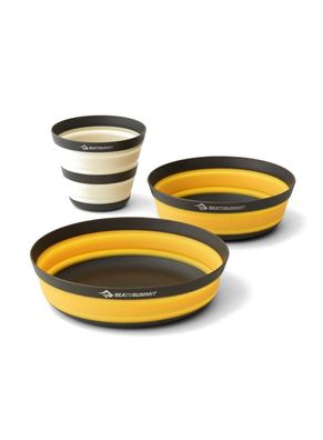 Set de Vaisselle Sea To Summit Frontier 3-teiliges Besteckset Gelb
