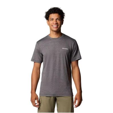 T-Shirt Columbia Kwick Hike Back Graphic schwarz