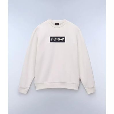 Wanderbekleidung Napapijri B-BOX LOGO C N1A Weiß