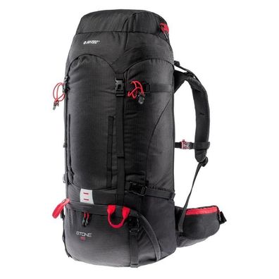Rucksack Hi-Tec STONE 65L, schwarz und rot