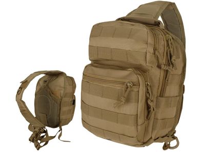Taktischer Rucksack Miltec Coyote, 10 Liter, MOLLE-System
