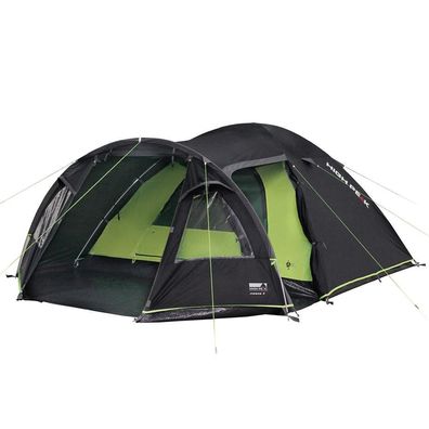 Zelt High Peak Mesos 4 Grén und Grau fér Camping