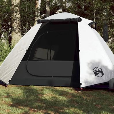 Campingzelt vidaXL Dome Weiß fér 2 Personen