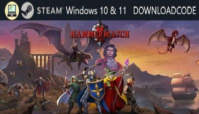 NEU PC Computer Spiel Hammerwatch II für Windows 10 11 STEAM Download Code Key