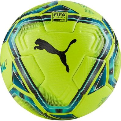 Fußball Puma teamFINAL 21.1 FIFA Quality Pro Gelb/Blau