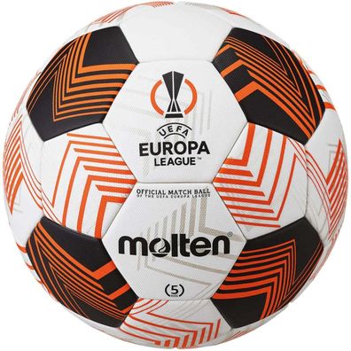 Fußball Molten F5U5000-34 Weiß Orange Größe 5