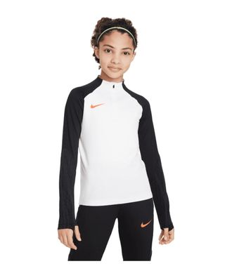 Jacke Nike Dri-FIT Strike Kids' Drill Top Weiß/Schwarz/Rot