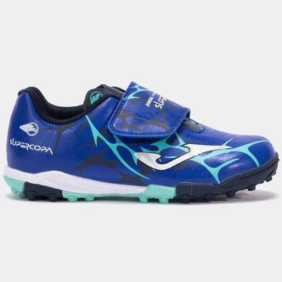 Fußballschuhe Joma Super Copa Jr 2504 TF Velcro Blau