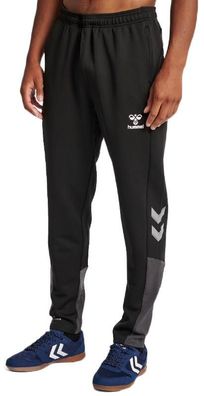 Hose Hummel Lead Fußball Trainingshose Schwarz