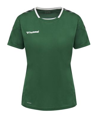 T-Shirt Hummel Authentic Poly Jersey Damen Dunkelgrén