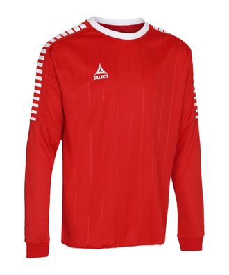 Trikot Select Argentina Langarm rot/weiß