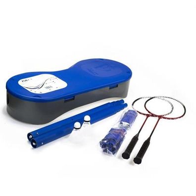 Badminton- und Tennis-Set Nils Extreme ZSB2 Blau