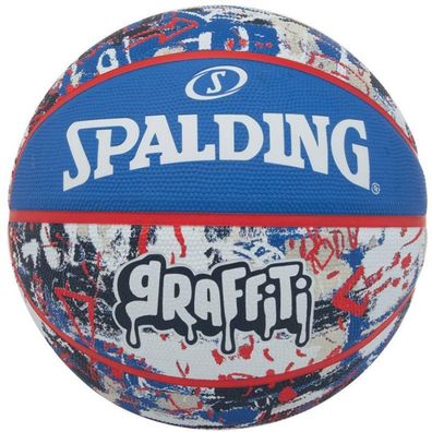 Basketball Spalding Graffiti Blau, Multicolor