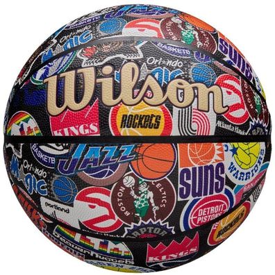 Basketball Wilson NBA All Team Retro mehrfarbig