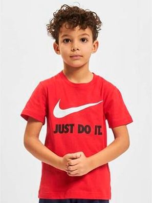 T-Shirt Nike Swoosh JDI Rot Kinder