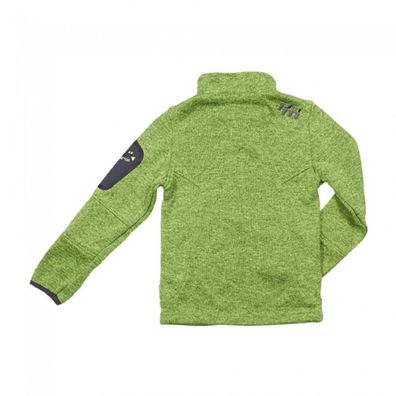 Kinder Sportbekleidung Peak Mountain Ecemaille grén Fleecejacke