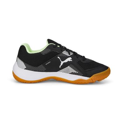 Sportschuhe Puma Solarflash II schwarz weiß Indoor