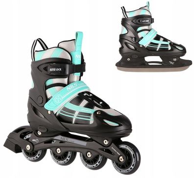 Rollschuhe Nils Extreme NH18366A Grén verstellbar