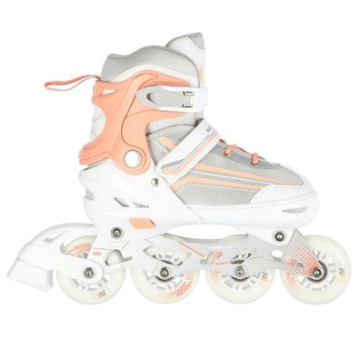 Inline-Skates Nils Extreme NH18190 Weiß verstellbar