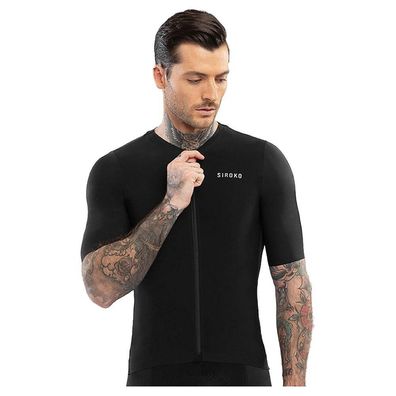 Radtrikot Siroko SRX Pro High Tech schwarz
