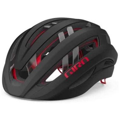 Fahrradhelm Giro Aries Spherical Mips schwarz/rot Carbon matt