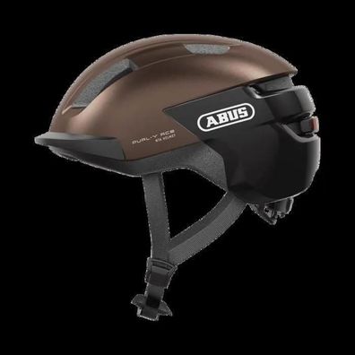 Fahrradhelm ABUS PURL-Y ACE LED Licht Braun