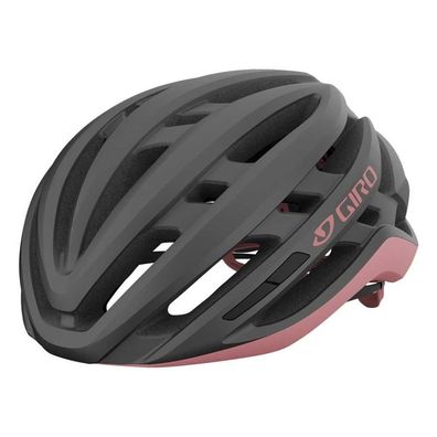 Fahrradhelm Giro Agilis Coal/Dusty Rose, leicht und beléftet
