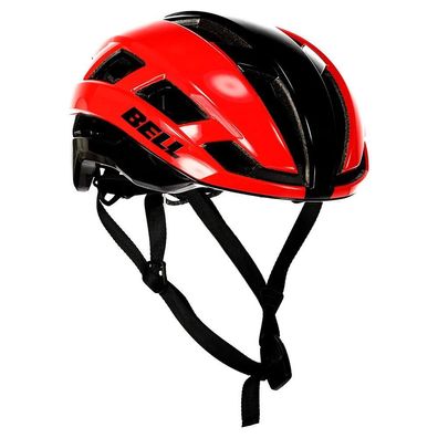 Fahrradhelm Bell Falcon XR LED Mips Rot-Schwarz