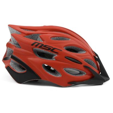 Mountainbike Helm Msc Inmolt Mtb Pro rot/schwarz