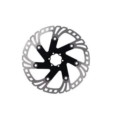 Fahrradbremsen XLC X113 Bremsscheibe 220 mm schwarz/silber