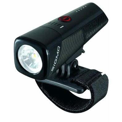 Fahrradzubehör Sigma Buster 800 HL LED Fahrradhelmlicht 800 Lumen