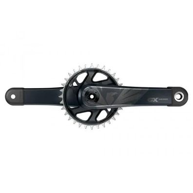 Kurbelgarnitur Sram GX Eagle 148Boost Dub DM, Grau, 175 mm