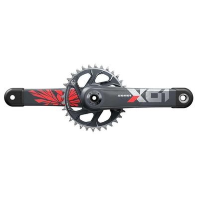Fahrradkurbel Sram X01 Eagle Boost Dub Carbon 165 mm