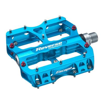 Flache Pedale reverse-components Inverso Fuga Hellblau Aluminium