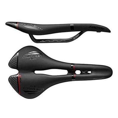Fahrradsattel Selle San Marco Aspide Open-Fit Carbon FX schwarz
