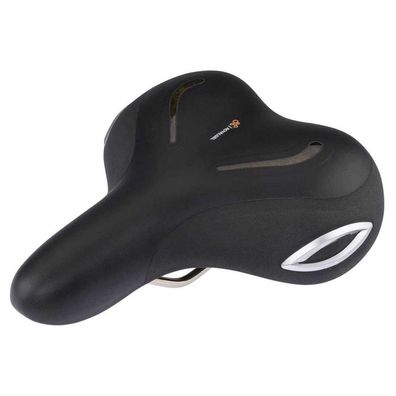 Fahrradsattel Selle Royal Lookin Relaxed Stracciatella Schwarz