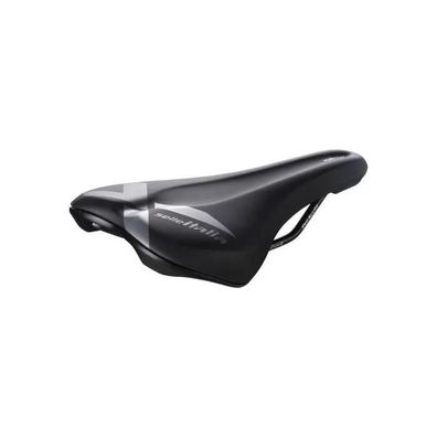 Fahrradsattel Selle Italia Test X-Bow Weiß und Schwarz