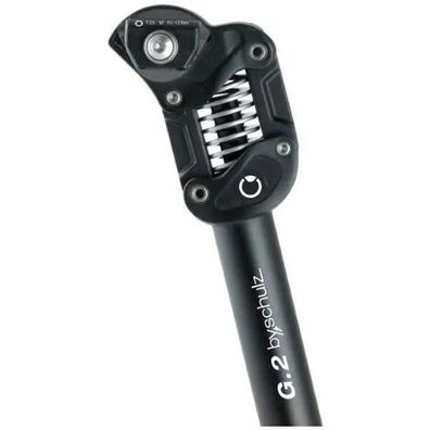 Fahrradsattel BY. SCHULZ G.2 mit Federung, schwarz
