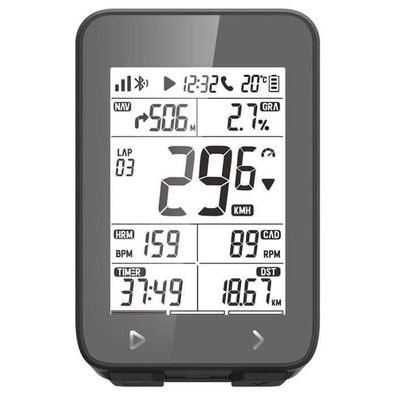 Fahrradcomputer iGPSPORT IGS320 mit GPS und großem Display