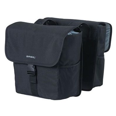 Fahrradtasche Basil Go Double Bag 32L schwarz
