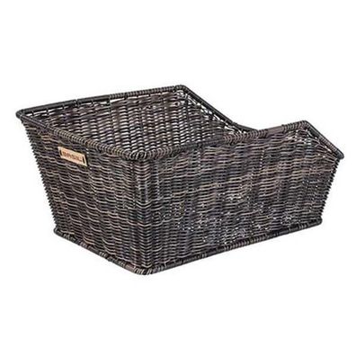 Fahrradkorb Basil Cento Rattan Look Braun Natur