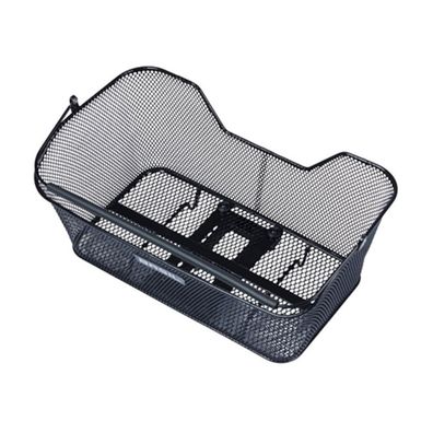 Fahrradkorb Basil Base XL MIK schwarz, 14 Liter, 10 kg Tragkraft